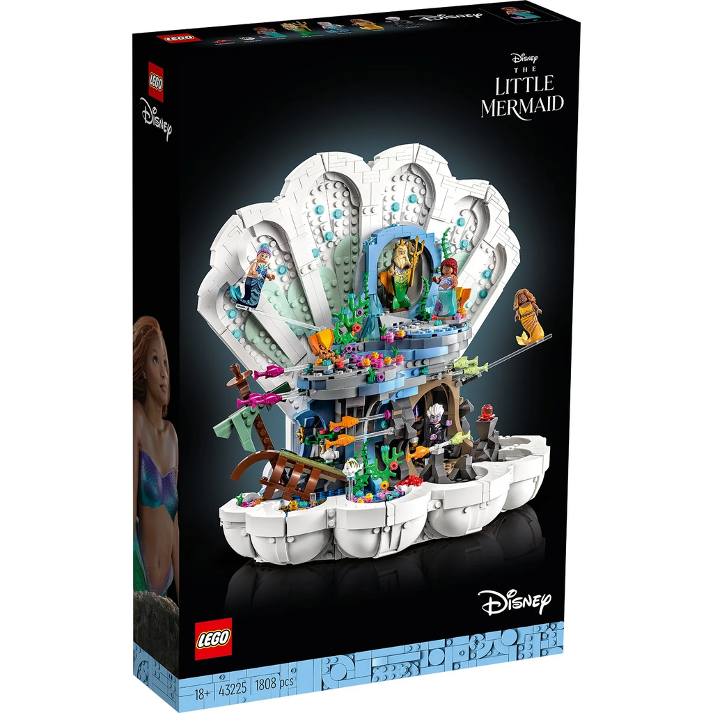 ぱるむ LEGO Disney 43225 The Little Mermaid Royal Clam Shell | My
